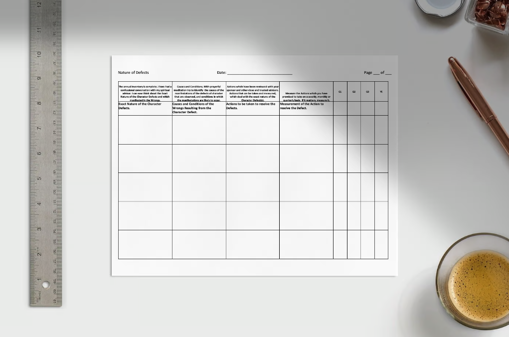 Defects Removal Worksheet (Updated)