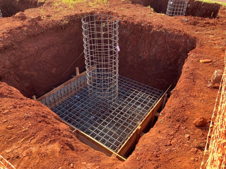 rebar form footing foundation
