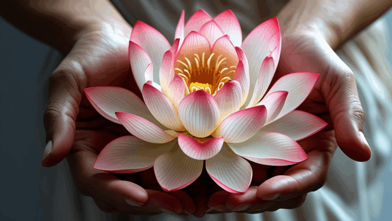lotus blossom signifying spiritual awakening addiction recovery