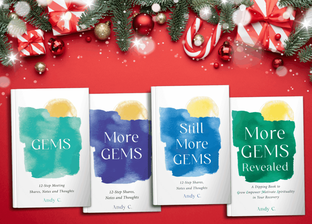 GEMS series books 1-4 on christmas background